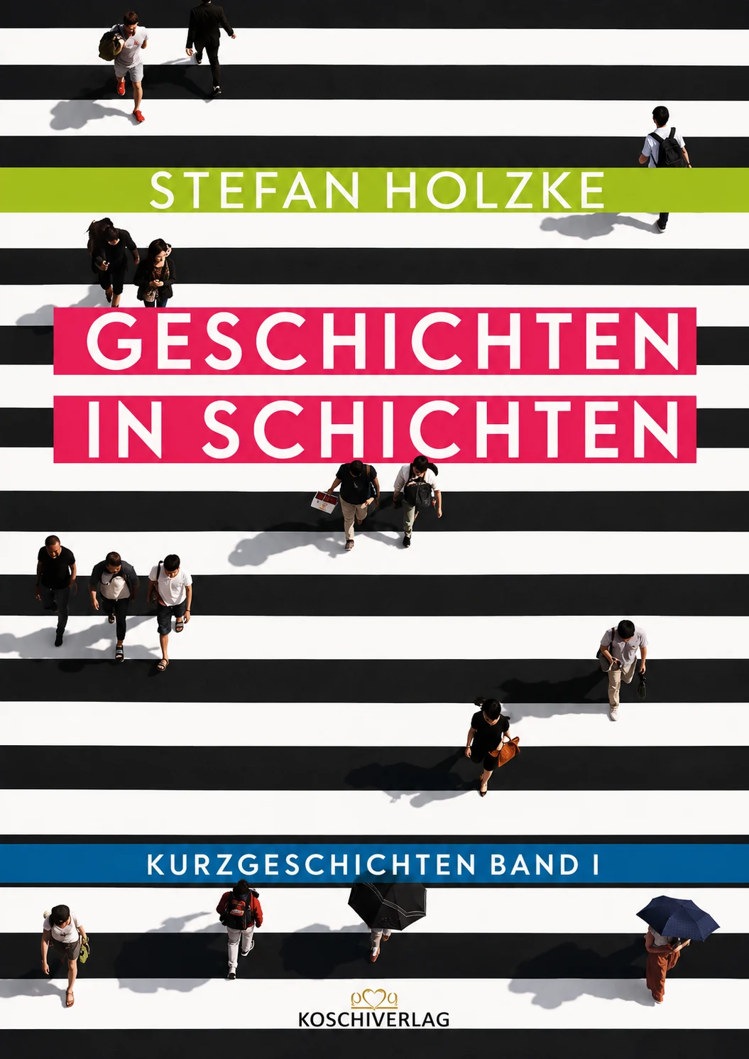 Buchcover Geschichten in Schichten von Stefan Holzke